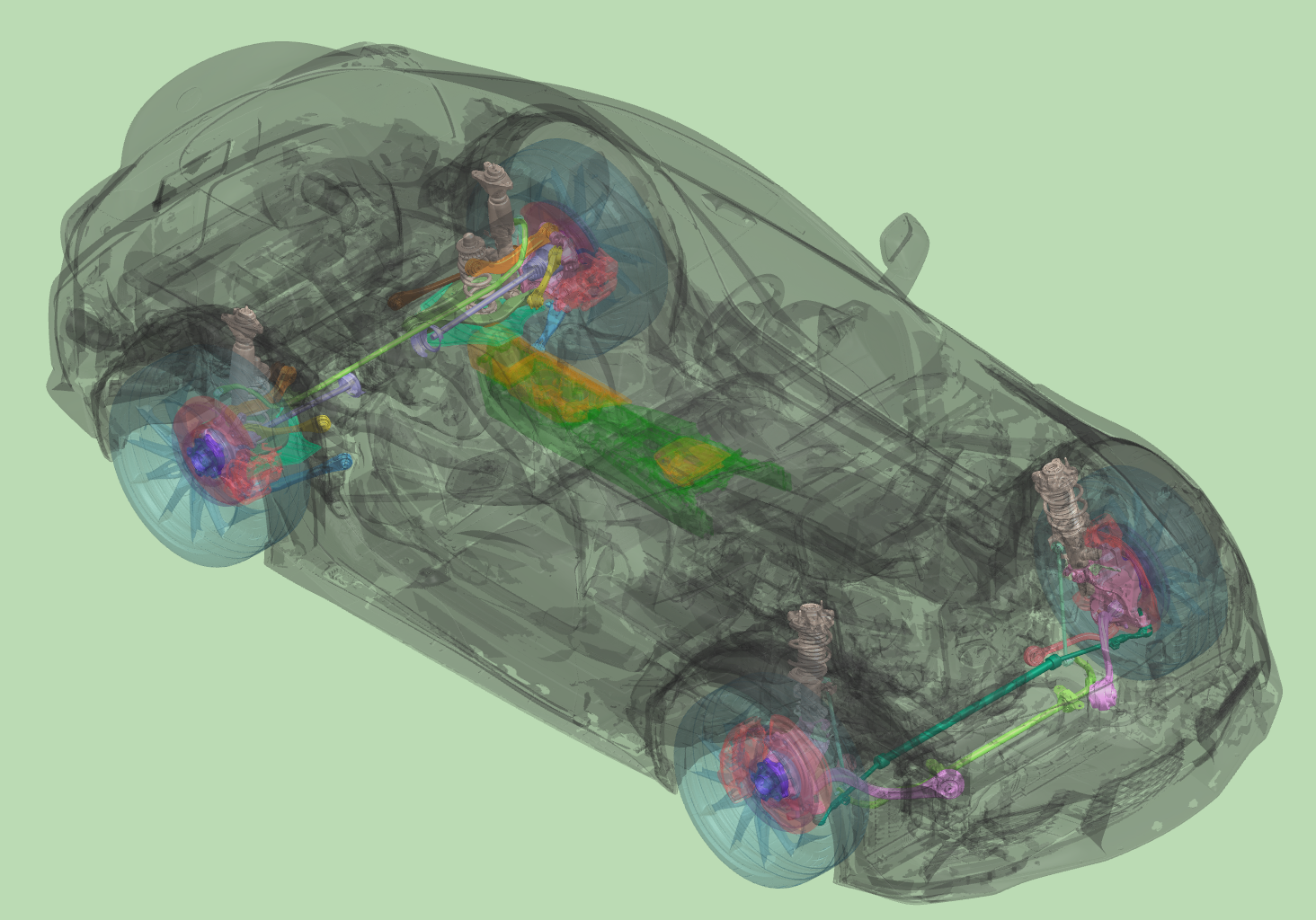 Toyota Supra A90 3D Scan